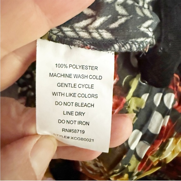 Vintage Women Y2K Floral Lace Bell Button Down Top Small Whimsigoth Fairy Grunge - Picture 7 of 7